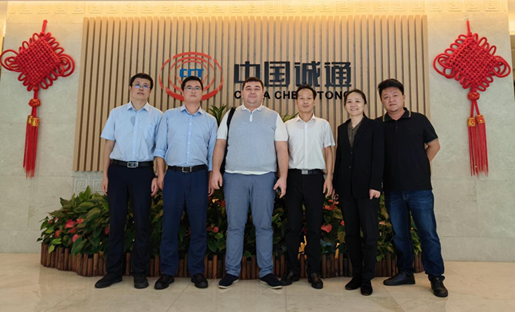 UZTRADE公司YULDASHEV先生來(lái)訪我司